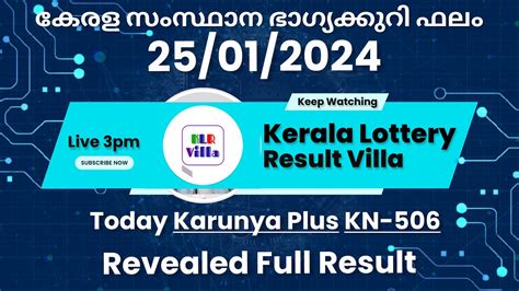 Kerala Lottery Result: June 30, 2024 .